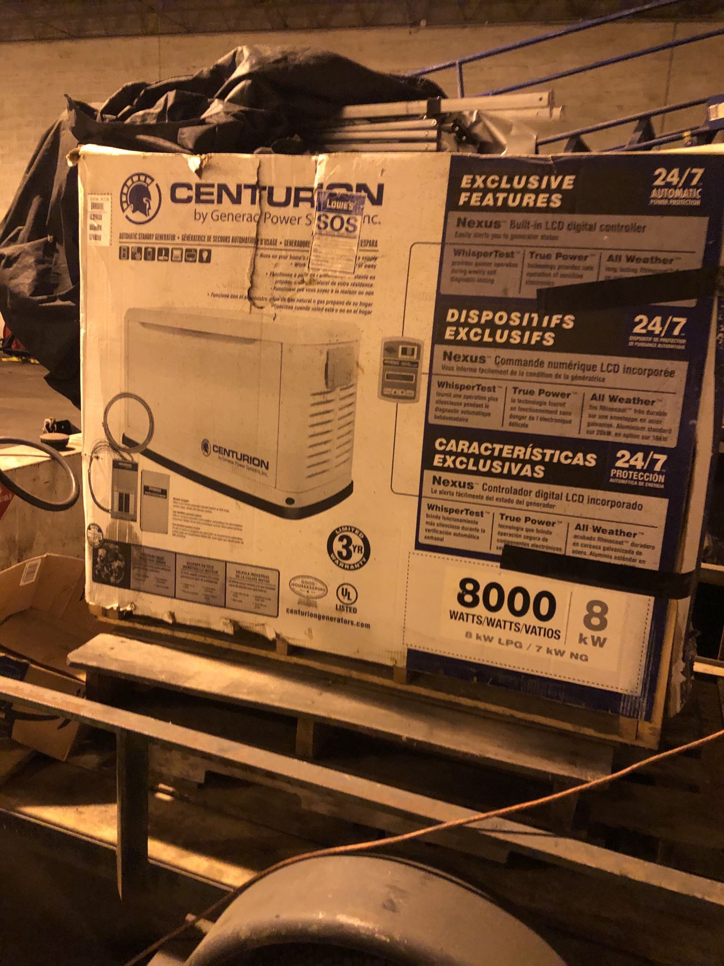 General Centruion whole house backup generator