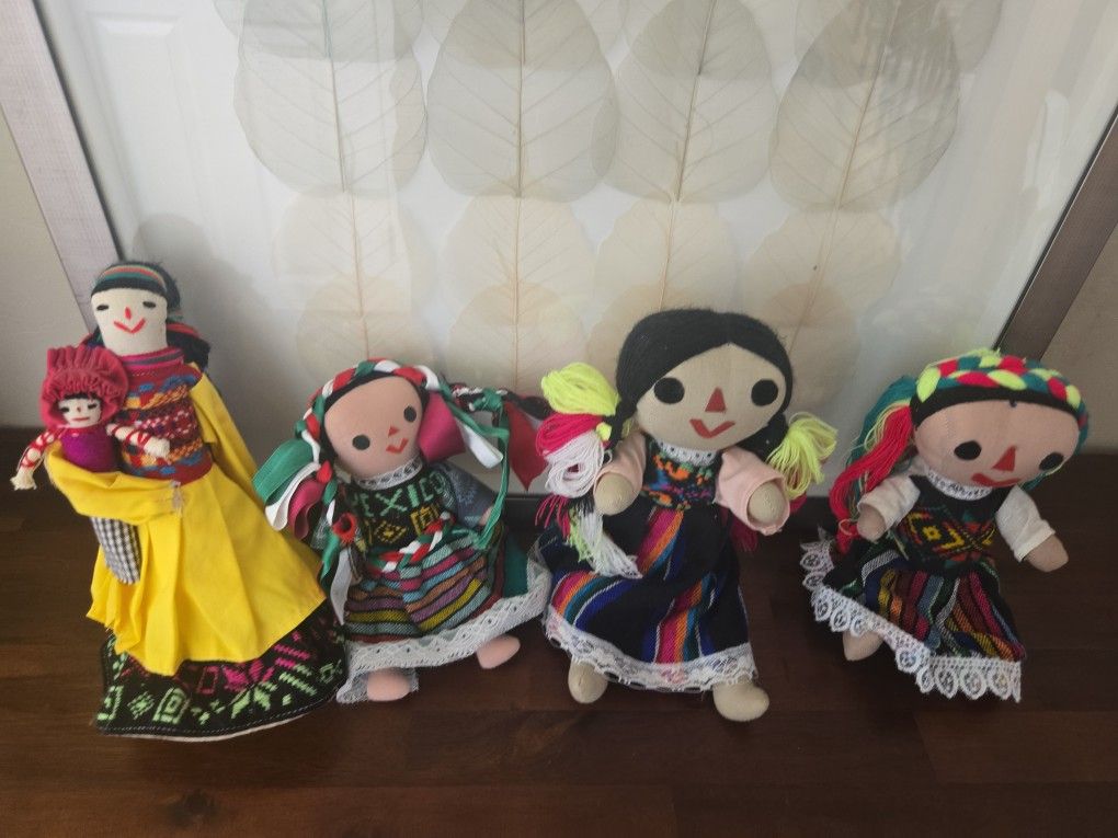 π Handmade Mexican Folk Dolls π