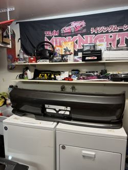 OEM S14 Kouki Rear Bumper + Rear OEM Valences 