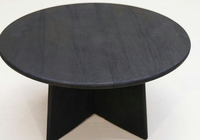  Black Wood Coffee Table Safavieh