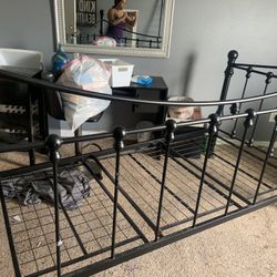 Twin Day Bed & Storage Cabinet & Desk 