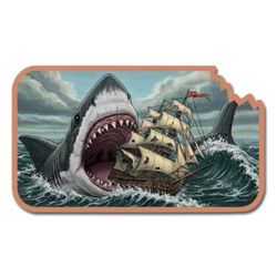 5oz Fine Copper Shark Bite