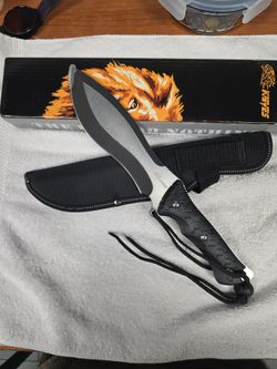 Camping Fixed Edge Blade Knife  Hunt