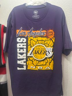 Mens 47 Brand Los Angeles Lakers XL Shirt EUC Kobe Bryant