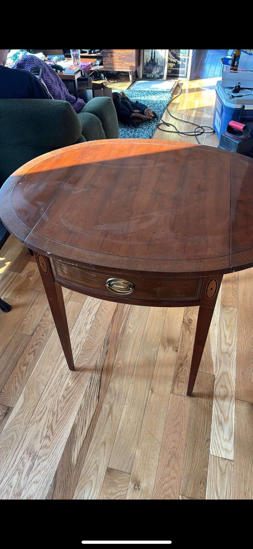 Small Vintage Drop Leaf Table