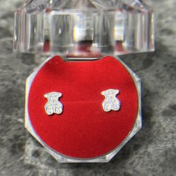 ✨ Beautiful & Elegant Tous-Inspired Sterling Silver Studs 🐻💝✨