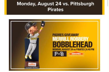 Padres Merrill Bobblehead Night