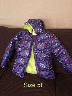 Girls Jackets and snow bibs