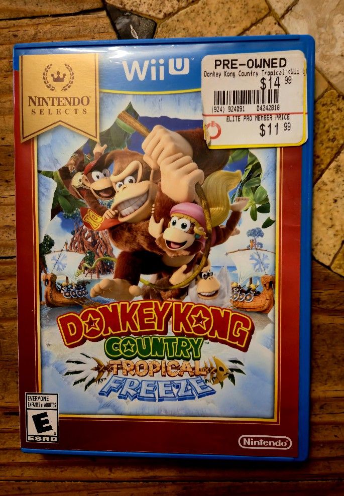 Donkey Kong Country Tropical Freeze. Nintendo Wii U.  Check Out My Other Listings For More Wii Games 