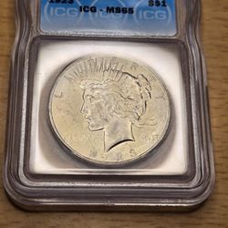 1923 Peace Dollar 
