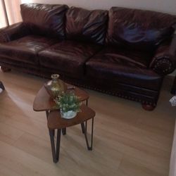Leather Sofa 