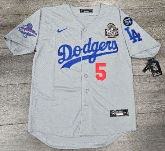 LOS ANGELES DODGERS STITCHED BASEBALL JERSEY