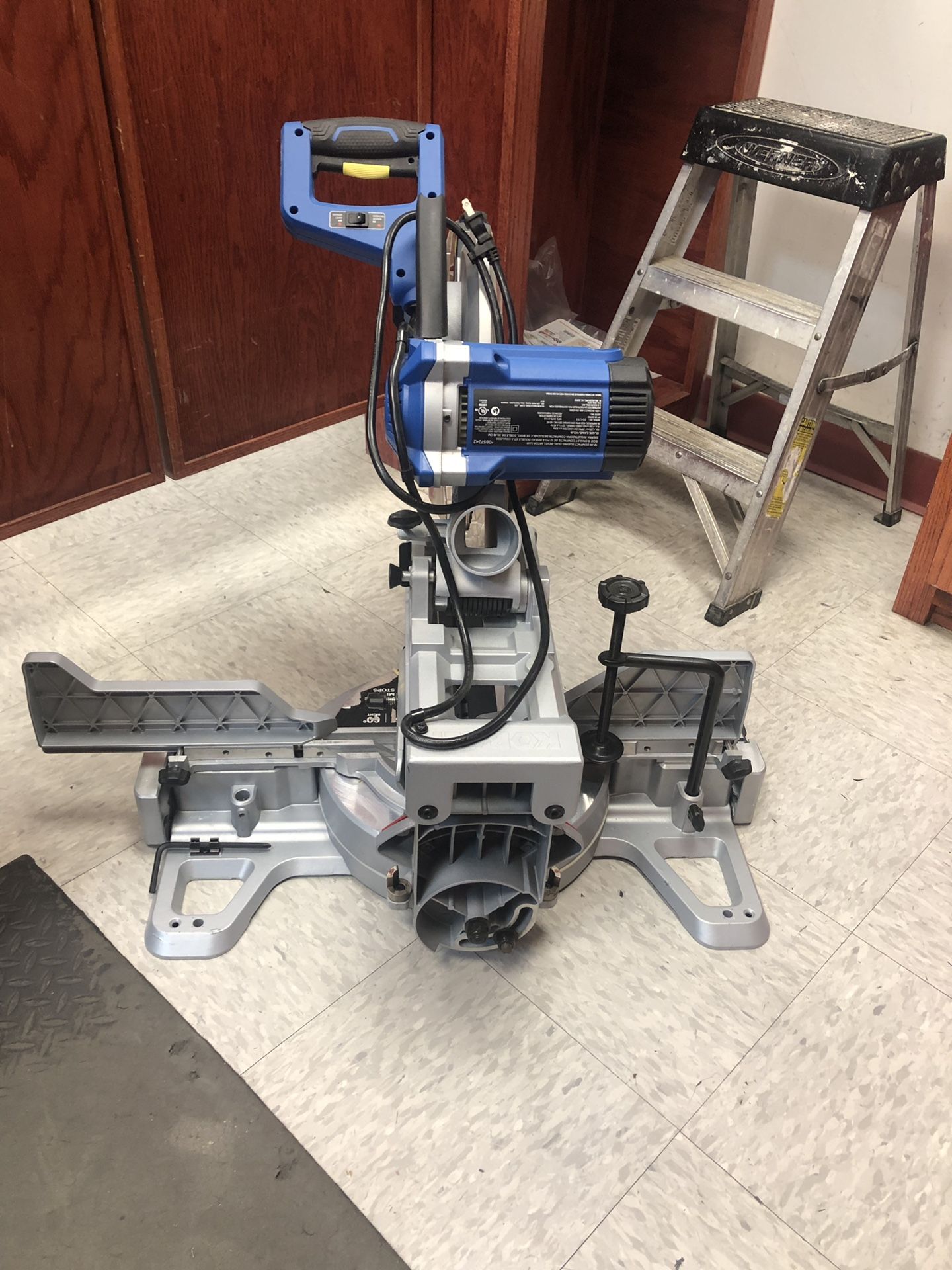 Kobalt 12” Compact Sliding Dual Bevel Miter Saw 0857242 for Sale in