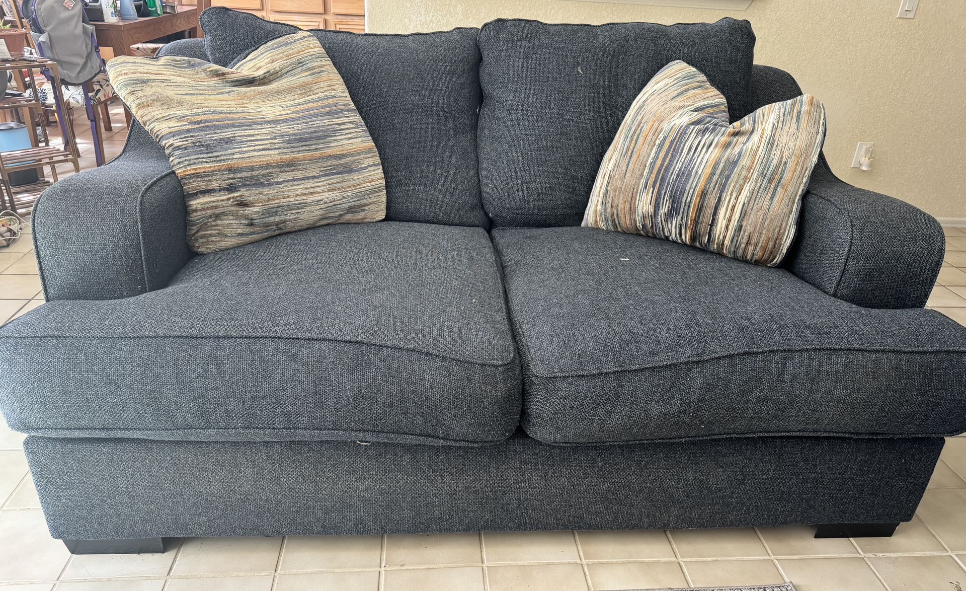 Down Filled Sofa And Loveseat