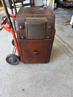 Vintage record player