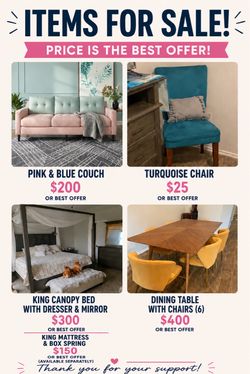 Furniture & Home Items for Sale — Prices Listed | OBO