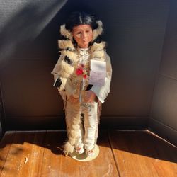 Violet Vision Sitting Bull Doll