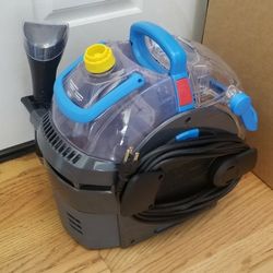 NEW cond BISSEL SHAMPOO CARPET CLEANING SOLUTION SYSTEM  , AMAZING POWER SUCTION  , WORKS EXCELLENT  , IN THE BOX 