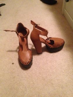 Just fab block wedge