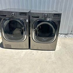 LG washer and dryer