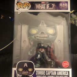 Funko Pop #949 10” Zombie Captain America