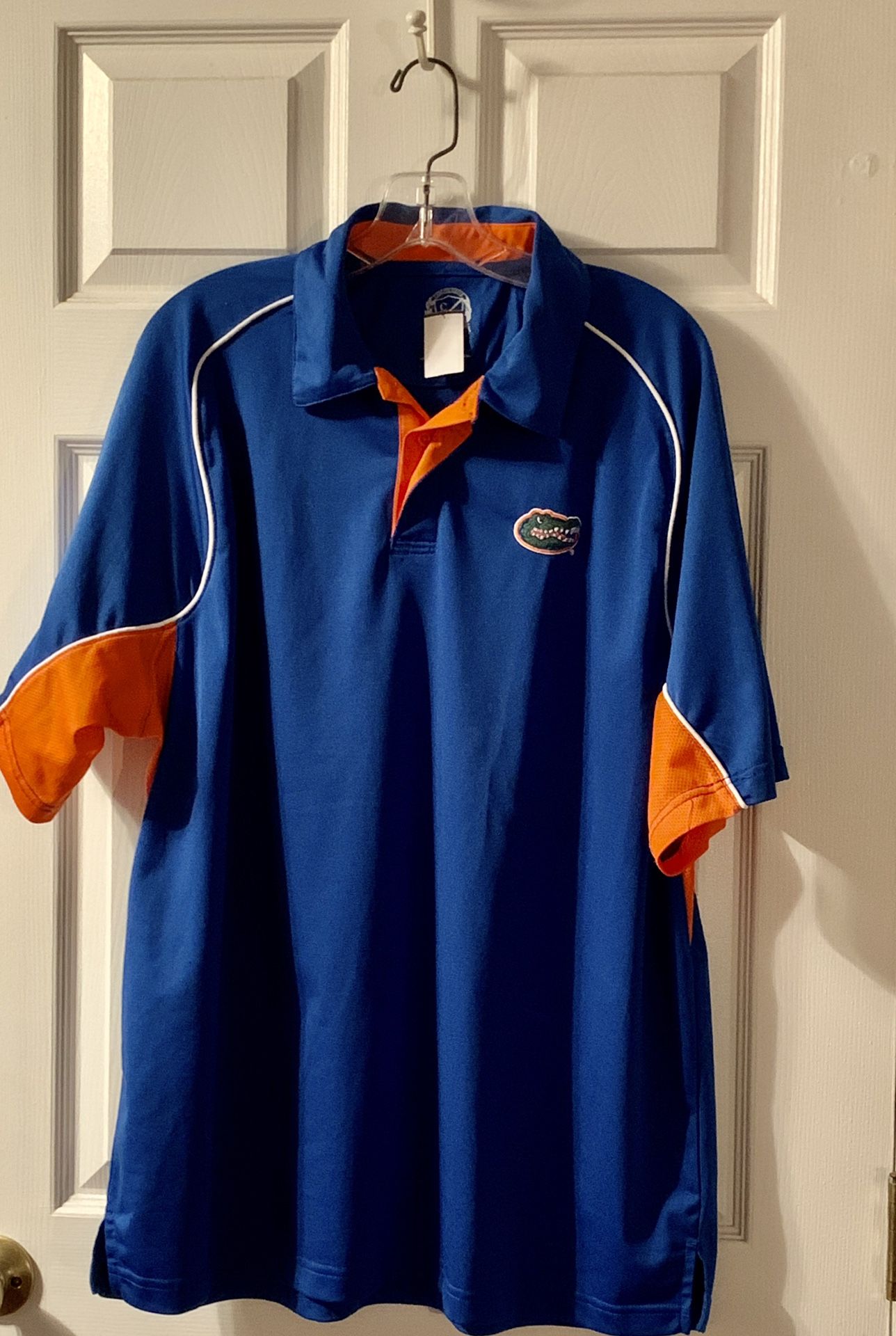 Mens UF Florida Gators Polo Shirt XL