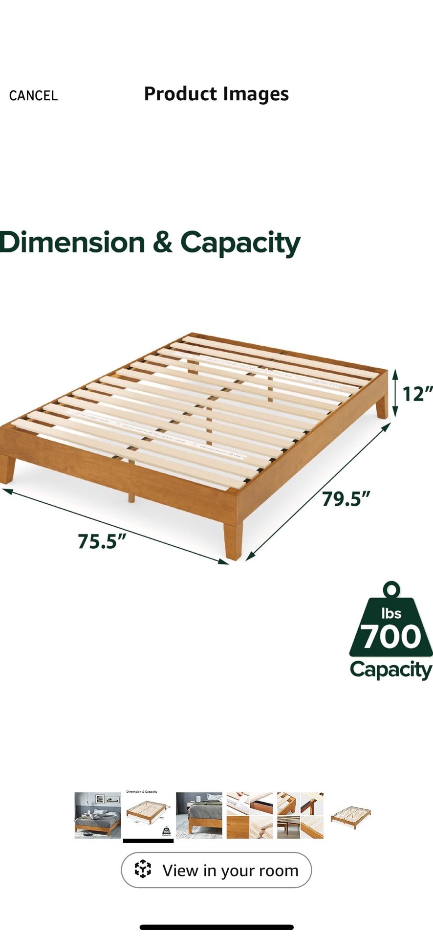 King Bed Frame