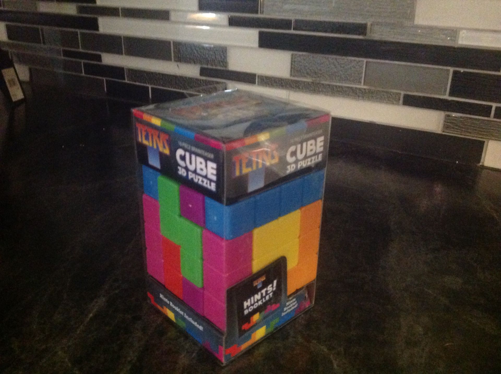 Tetris 3-D Game Puzzle By Masterpieces Brand New Perfect Stocking Stuffer