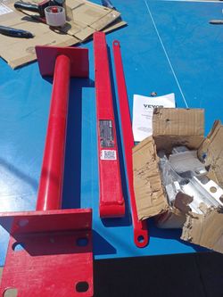 electric hoist support arm