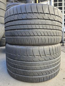 (2) 295 30 18 Michelin Tires 