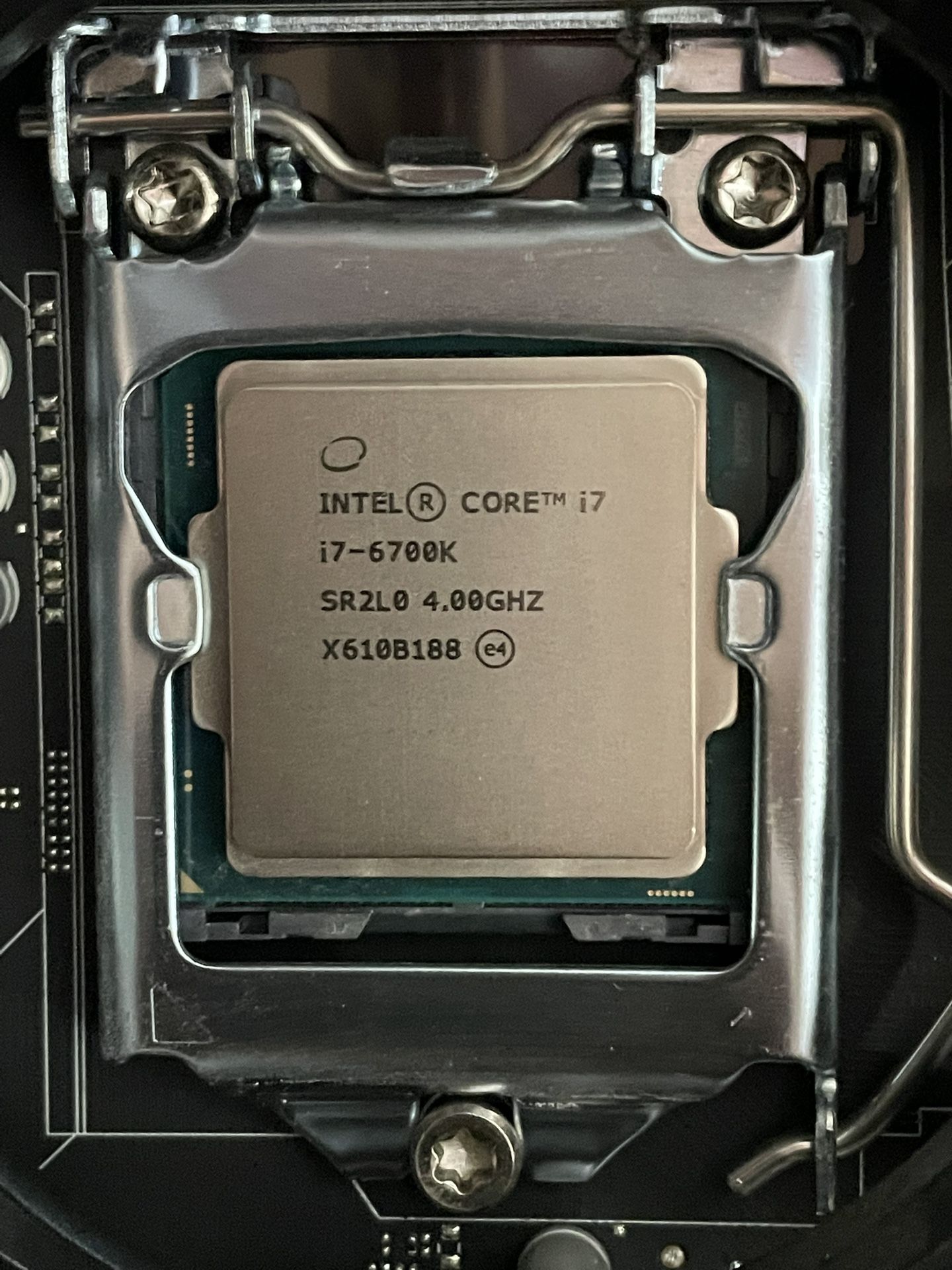 PC Case/Parts I7, motherboard 