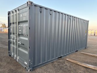20 FOOT NEW 1-TRIP CONTAINER STD SHED,STORAGE,SHIPPING,CONEX