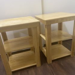 bedside tables