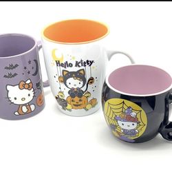 Hello Kitty Halloween Mugs