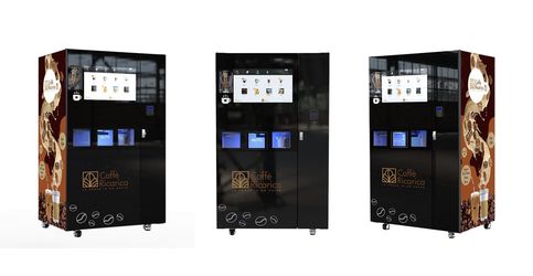 Factory-Sealed JK86 Coffee Vending Machine + Ice Maker