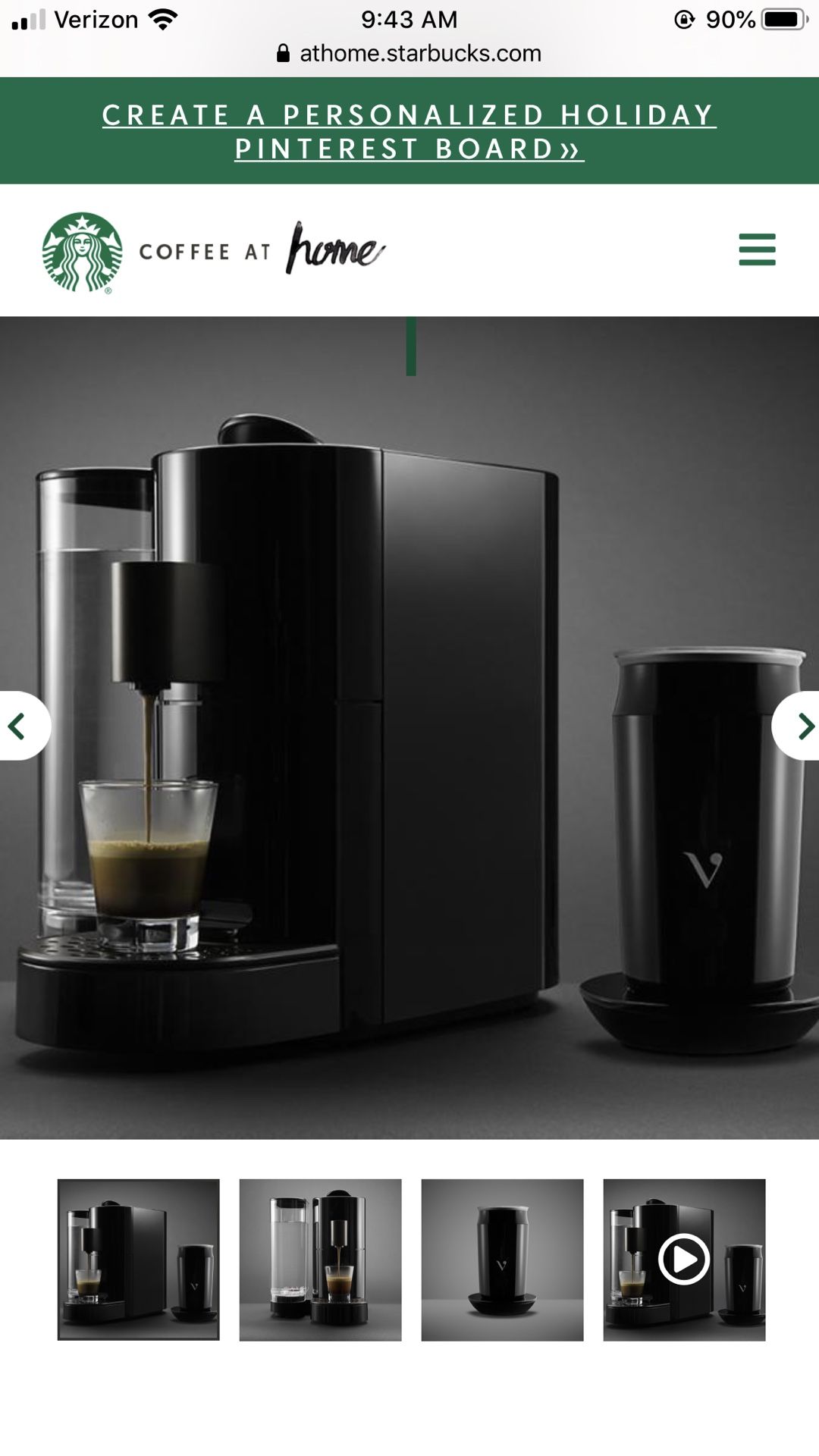 Versimo coffee maker