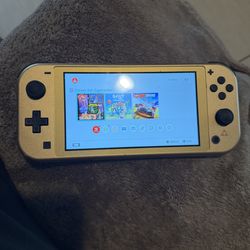 Nintendo Switch Lite HDH-001 Hyrule Edition 32GB Read Description
