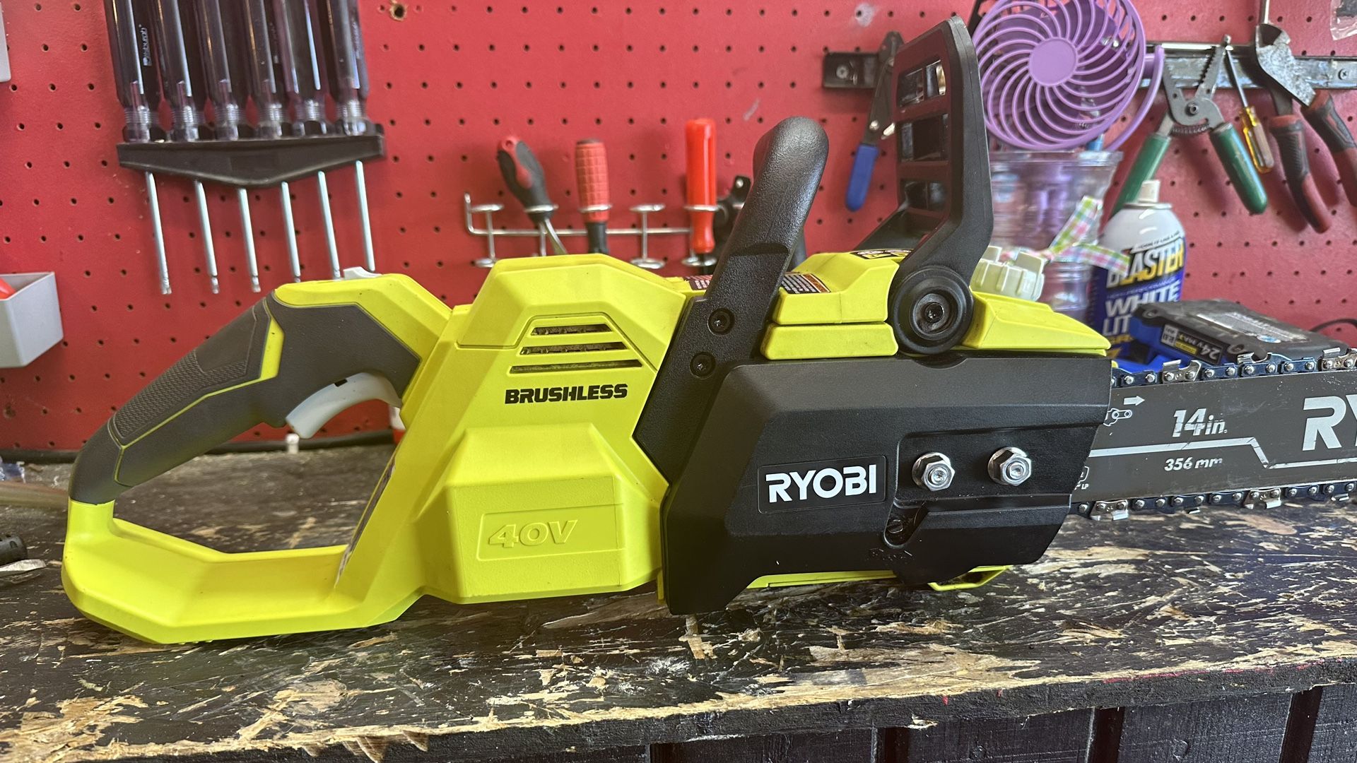 Ryobi 40 Volt 14 Inch Chainsaw