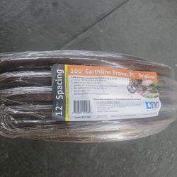 DIG
0.50 in. x 100 ft. Earthline Brown PC 1-GPH Pressure Compensating Drip or Emitter Line Tubing with 12 in. Spacing