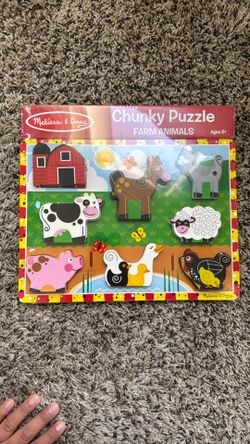 Melissa & Doug Chunky Puzzle