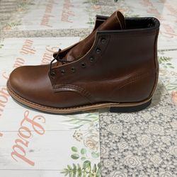 Red Wing Heritage 9422 Beckman Cigar Excalibur Leather Boots Men 8.5 D 