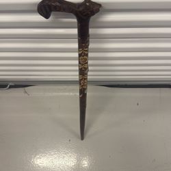 *Vintage Alpine walking canes with badges 1950s-60s Bavaria Germany Austria