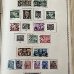 🇩🇪 German Democratic Republic Postage Stamp Collection Of 18 Stamps Issued 1954 To 1955