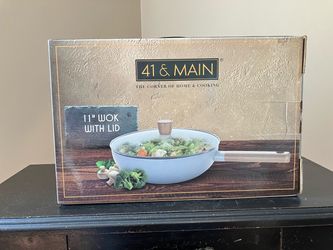 41 & Main 11" Wok with Lid