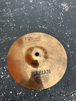 SABIAN PRO SONIX 10IN SPLASH CYMBAL - CRACKED