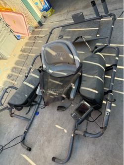 Outcast fishing sports pantoon includes paddles