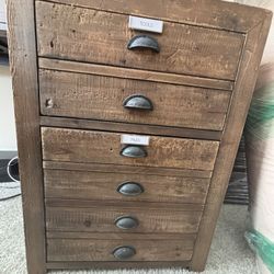 RH Restoration Hardware Printmakers 2 Drawer File Cabinet 