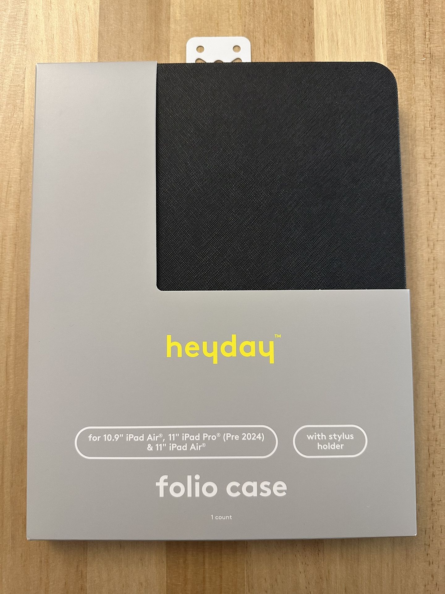 Heyday Folio Case: 10.9” iPad Air, 11” iPad Pro (Pre 2024), 11” iPad Air with Stylus holder