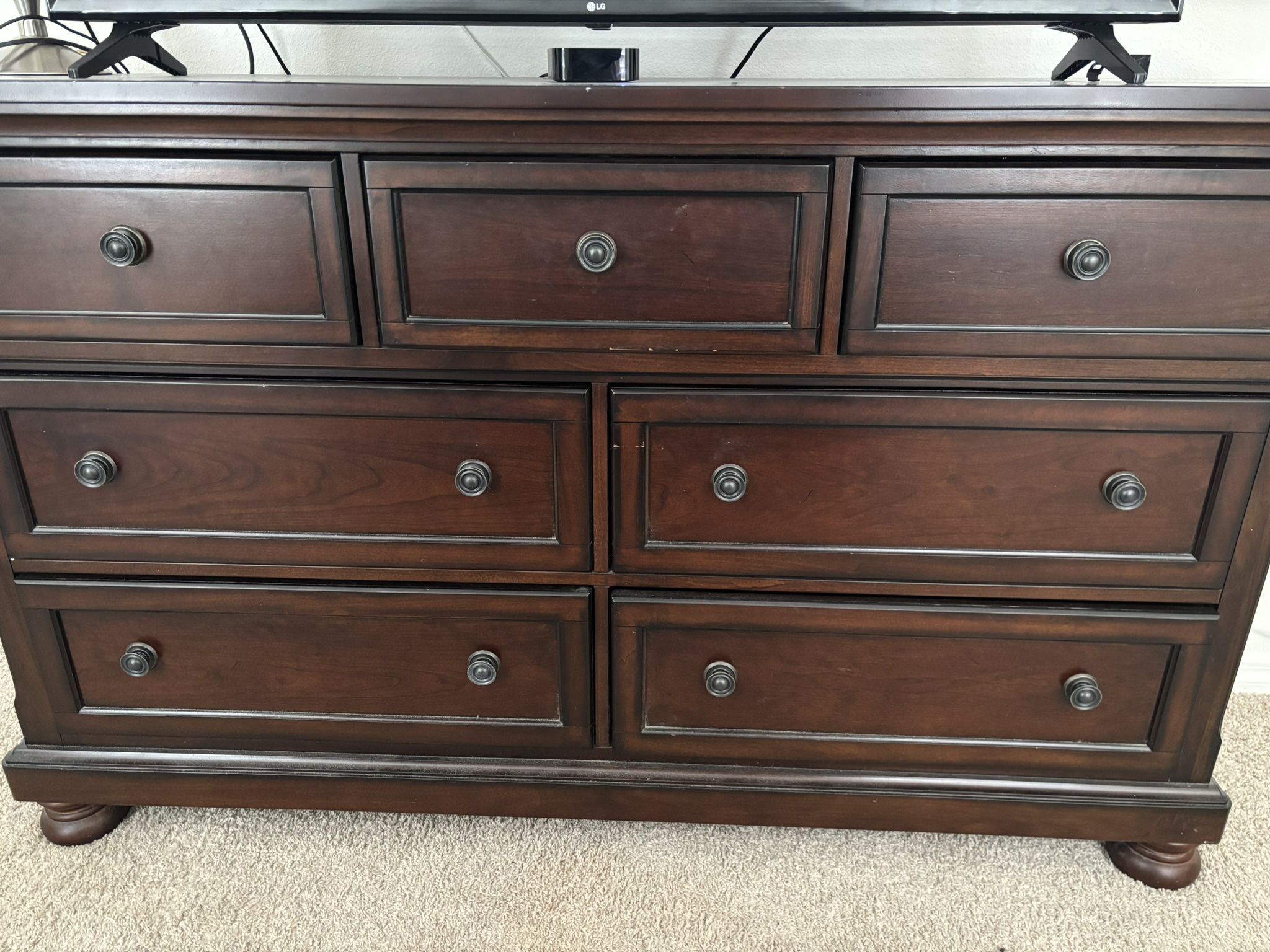 Ashley Furniture Porter Dresser – Excellent Condition