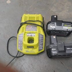 Ryobi Batteries N Charger